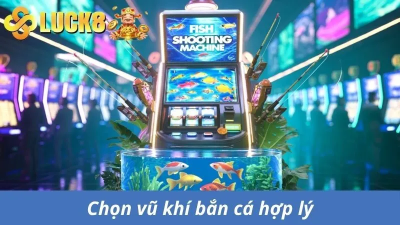 Thay đổi vũ khí linh hoạt bắn cá hiệu quả