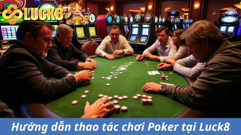 Các bước chơi Poker tại nhà cái nhanh chóng