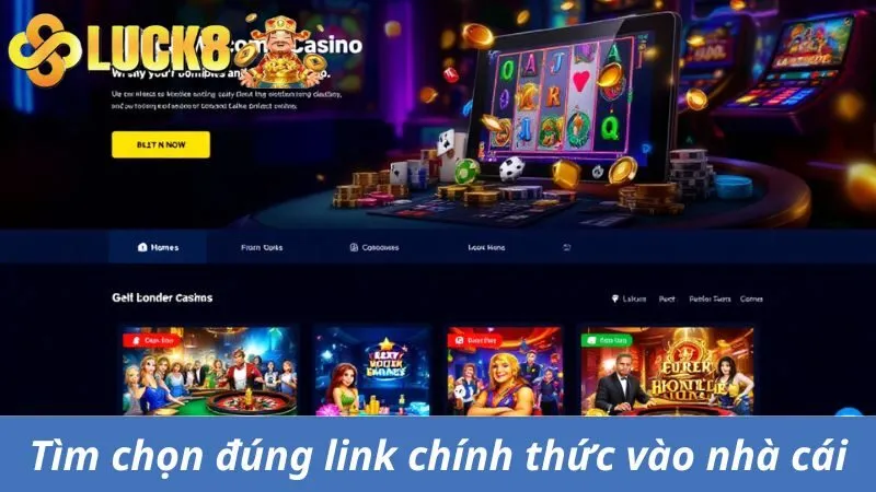 Hội viên chú ý chọn đúng link chính thức vào nhà cái
