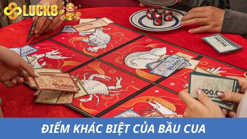 Điểm khác biệt của Bầu Cua online với truyền thống