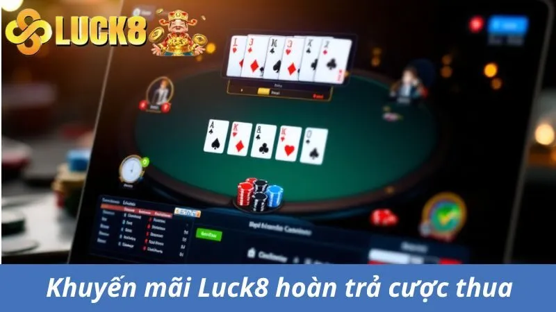 Khuyến mãi Luck8 hoàn trả cược cho hội viên tham gia game