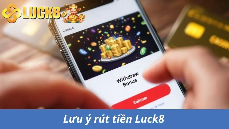 Lưu ý rút tiền Luck8 hội viên cần quan tâm 