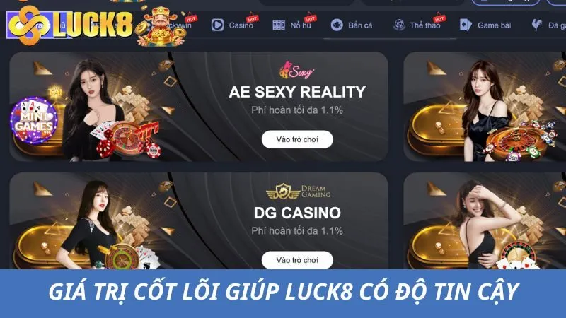 Giá trị cốt lõi giúp sân chơi duy trì độ tin cậy